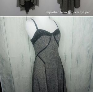 ISO FREE PEOPLE menswear candy MAXI DRESS SIZE 6